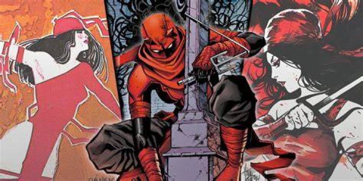 #10 Daredevil & Elektra - Best superhero couples