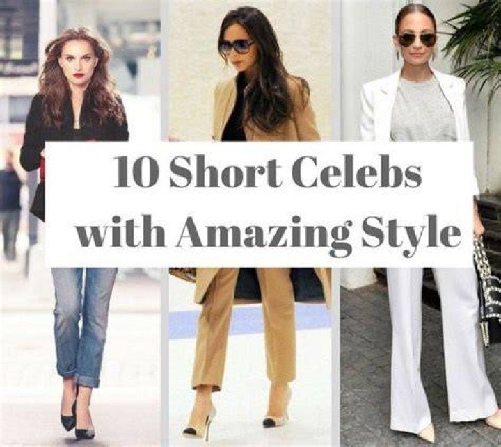 10 Hottest Short Celebrities with Amazing Style