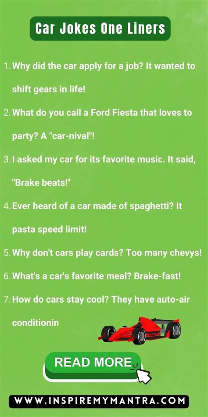 114 Funny Car Jokes To Accelerate Your Day Bored Panda