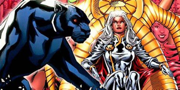 #2 Black Panther & Storm - Best superhero couples