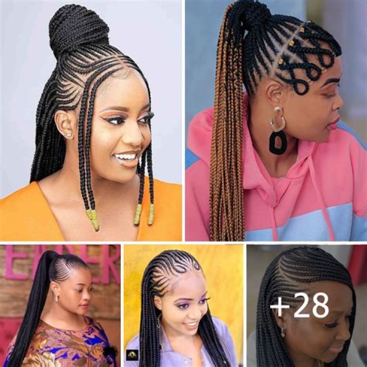 2023 Latest Braided Updo Hairstyles with Weave