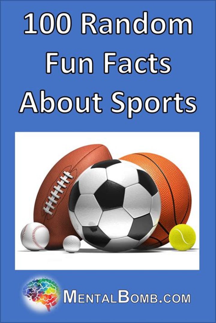 25 Random Sports Facts to Impress Your Friends Bleacher Report