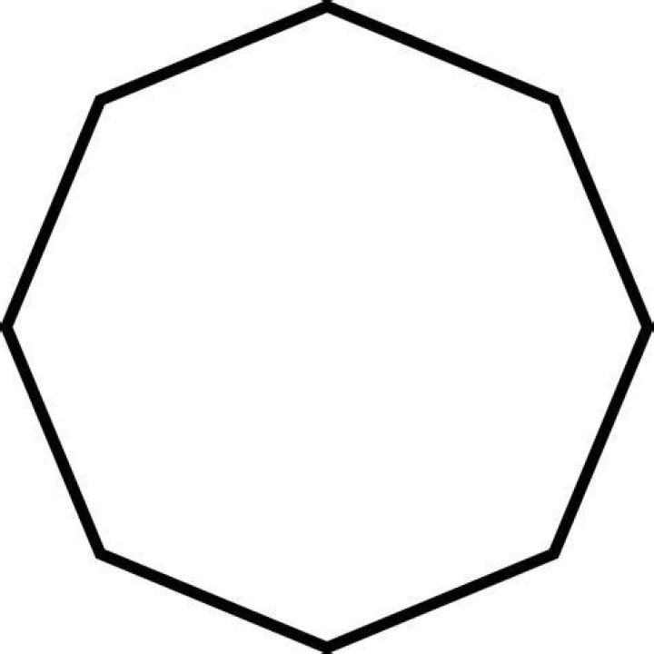 8sided Polygon ClipArt ETC