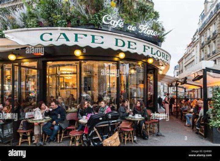  A cafe in Paris, France