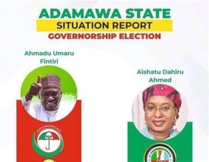 Adamawa Guber Election INEC Presents Certificates Of Return To Fintiri