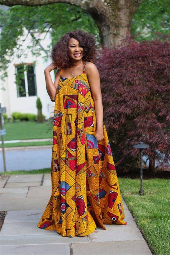 African Fabric Hilow Maxi Circle Skirt Skater Skirt Maxi Etsy