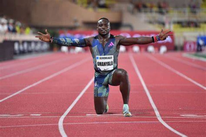 African record holder Ferdinand Omanyala sets new 100m record in Italy