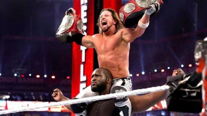 AJ Styles & Omos Raw Tag Team Champions 1st reign Cropped