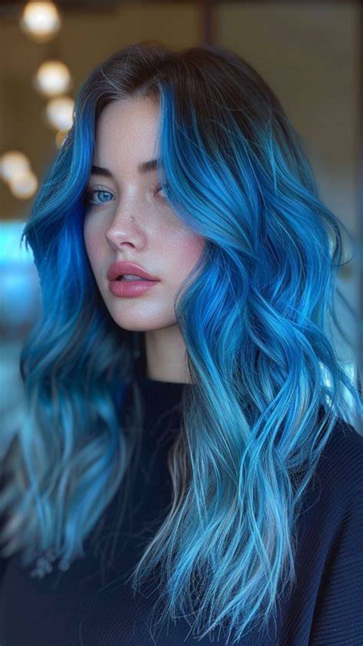 Alli Rae Hair Color Blue, Blue Hair, Eye Color, Daisy Dukes, Pure