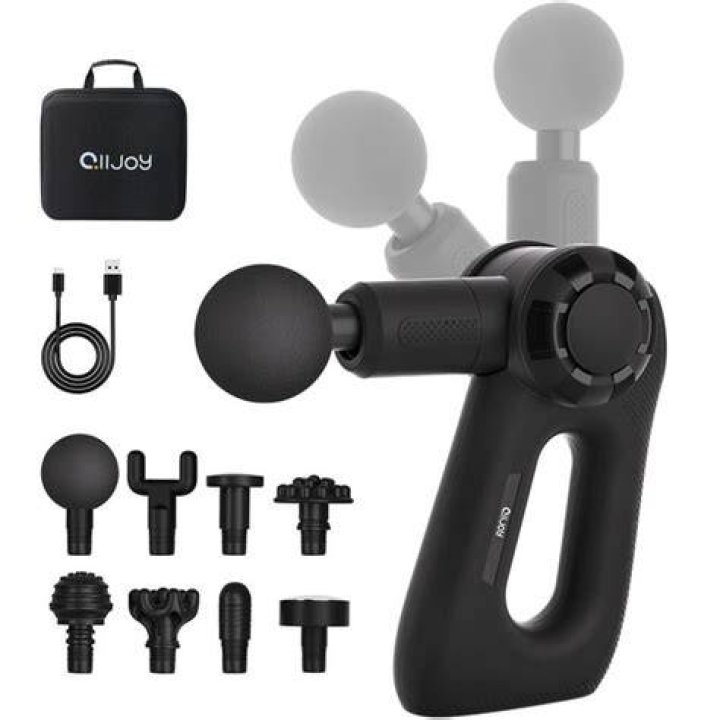 ALLJOY Mini Massage Gun, Deep Tissues Muscle Massager, Portable
