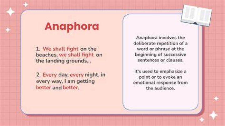 Anaphora Examples in Literature and Speech How to Write Anaphora