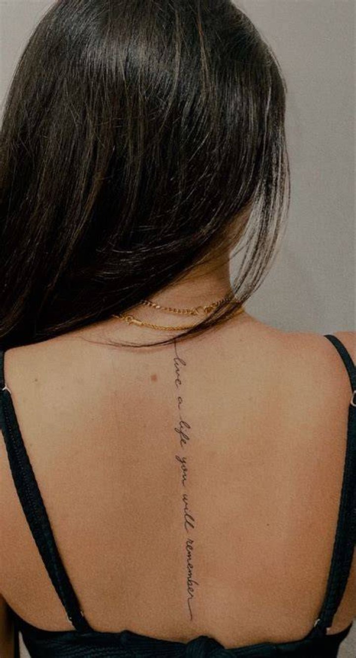 And Sexy Spine Tattoo Designs and Its Meaning Tikli