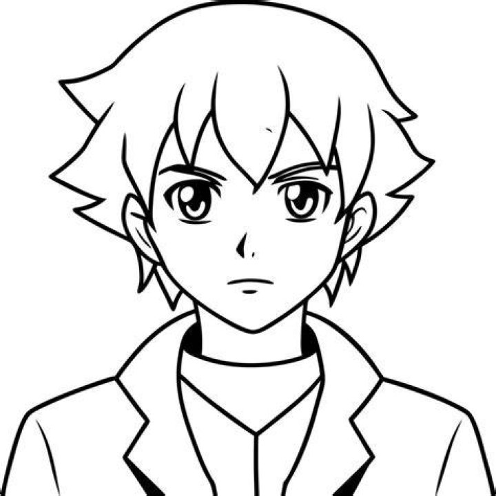 anime line art, anime character,cartoon 27423675 Vector Art at Vecteezy