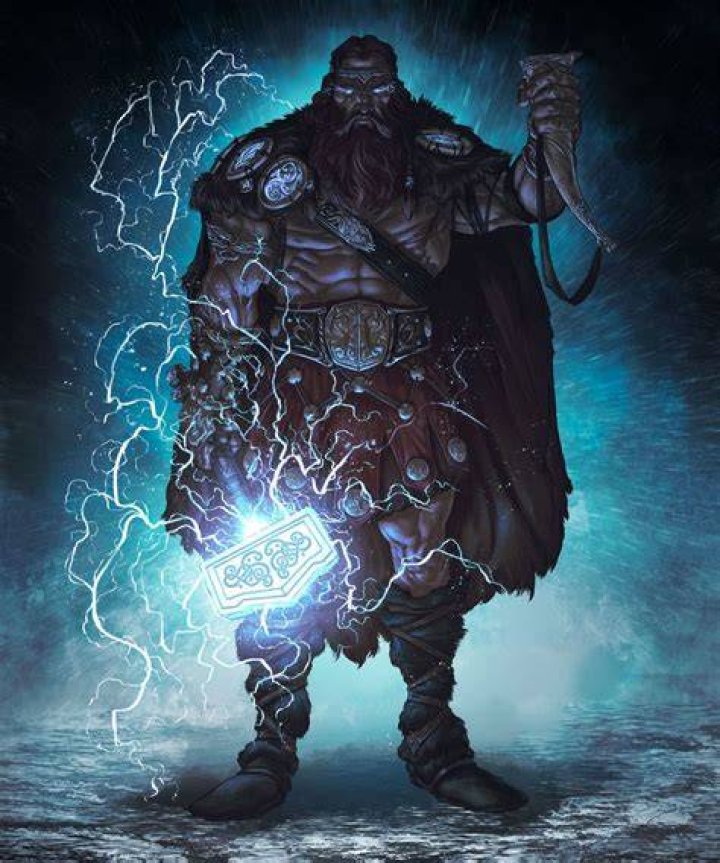 ArtStation Norse Gods from Journey to Ragnarok, Andrea Guardino