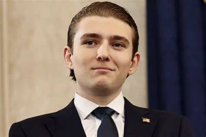 Barron Trump's Girlfriend Kl&aacute;ra Spotted at Maralago
