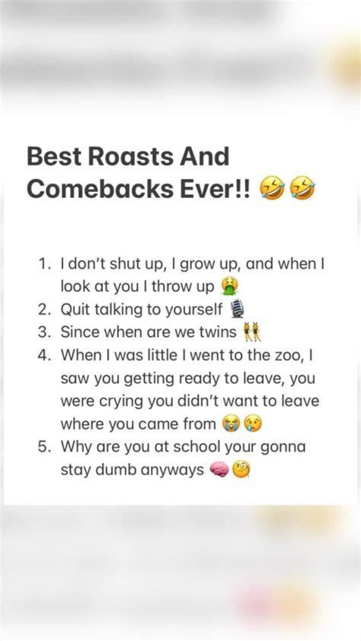 Best roasts ever