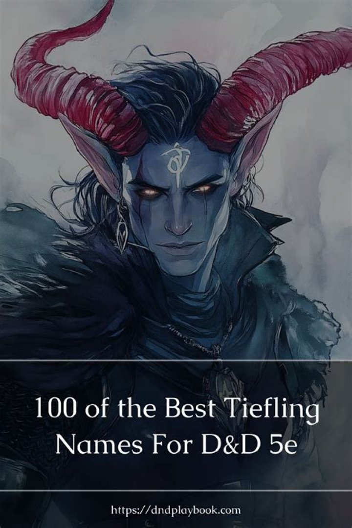Best Tiefling Name Ideas and Tips for Crafting Your Own Explore DnD