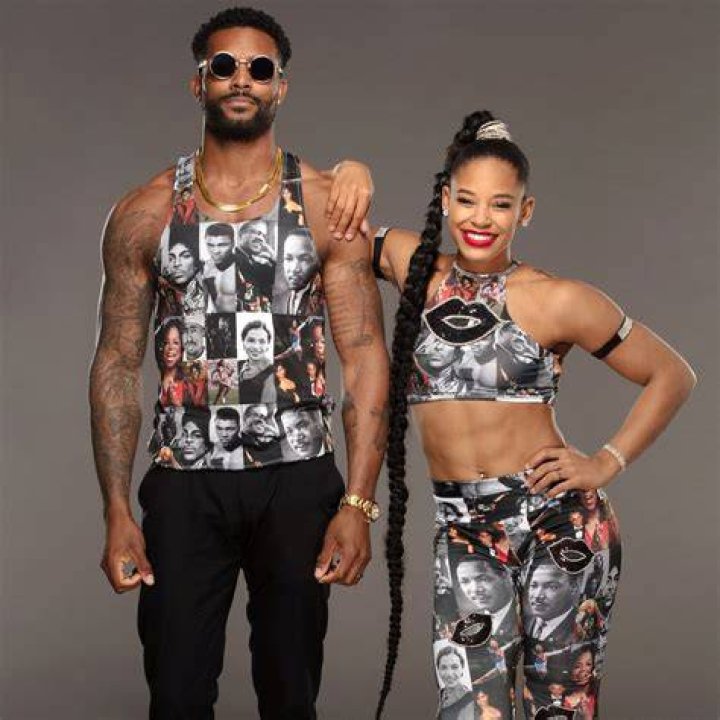Bianca Belair and Montez Ford wedding