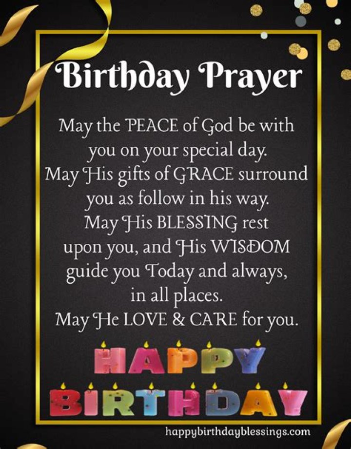 Birthday Prayers Beautiful Blessings for Myself & Loved Ones!