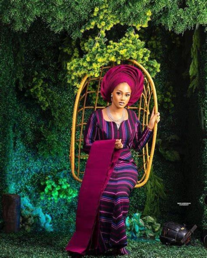 BLACK IS BEAUTIFUL ! ASOOKE! YORUBA TRADITIONAL CLOTHTHE MOST
