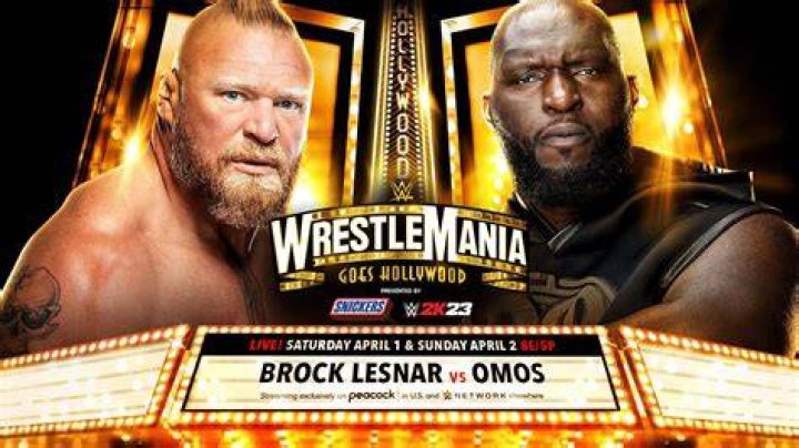 Brock Lesnar Omos WrestleMania 39