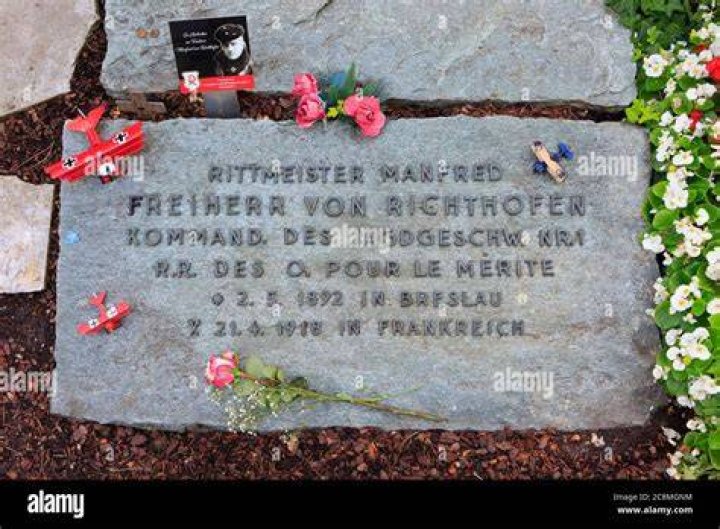 Burial of Manfred von Richthofen