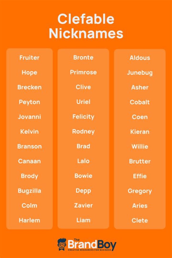Clefable Nicknames 600+ Cool and Catchy Names BrandBoy