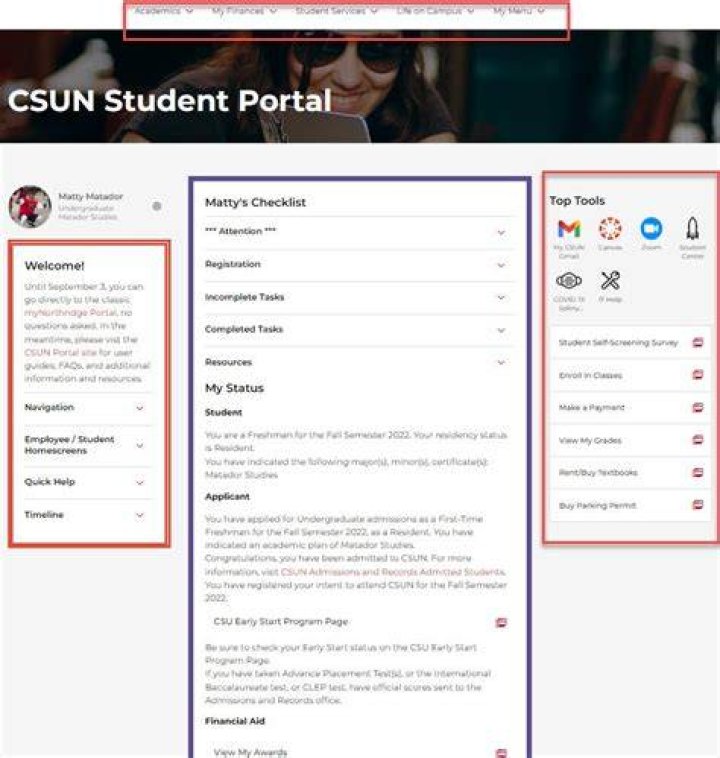 CSUN Portal Login & CSUN Portal Logout