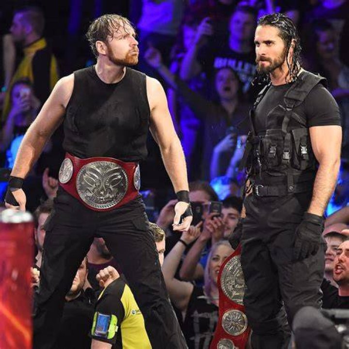 Dean Ambrose and Seth Rollins Raw Tag Team Champion