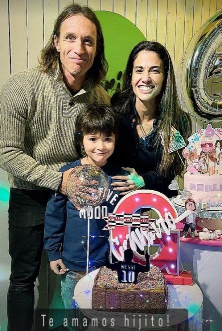 Delfina Gerez Bosco Marido Fernando Beni: Hijo Nació Gennaro