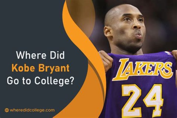 Did Kobe go to college?