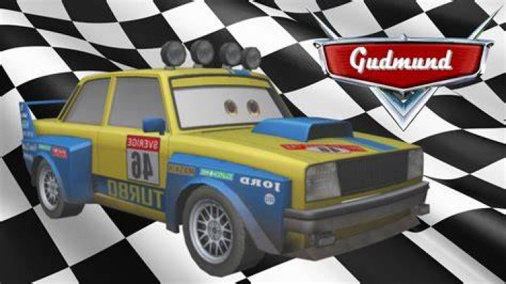Disney Cars characters Gudmund test drive YouTube