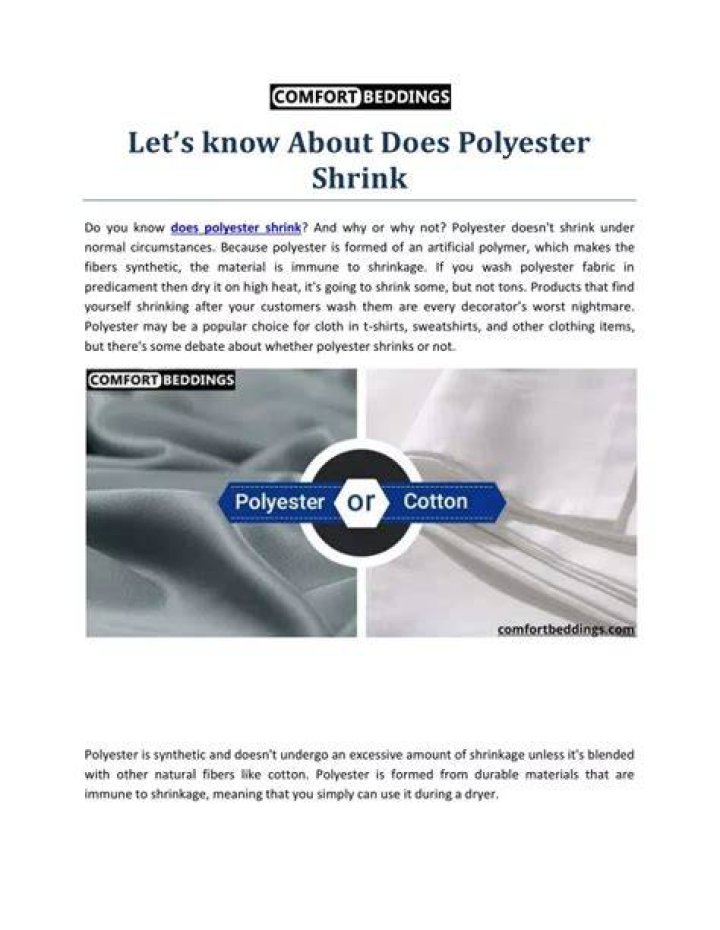 Does Polyester Shrink Fact vs Fiction After Testing 3 Polyester Shirts