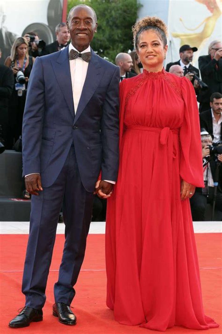 Don Cheadle opens up about his backyard pandemic wedding.
