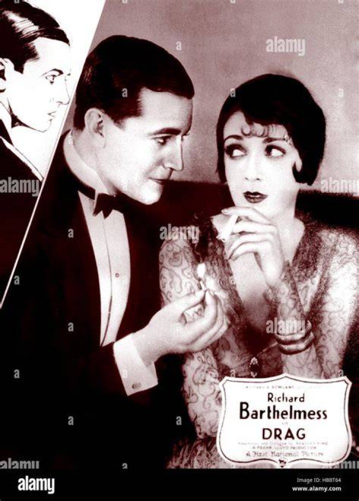 Drag 1929 Film - Richard Barthelmess