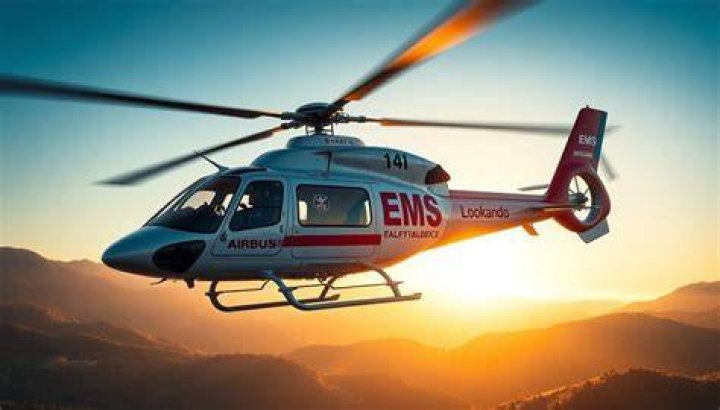 EMS helicopter