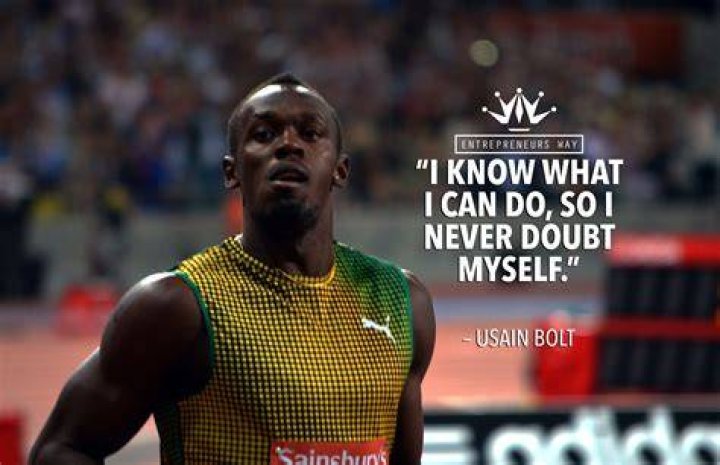 Famous Usain Bolt quotes