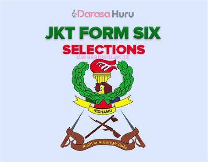 Form Six (6) Jkt Selection | Form Six (6) Waliochaguliwa Jkt
