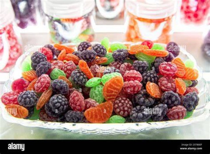 Fruits and sweets