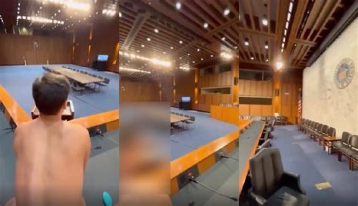 Georg Gauger Senate Hearing Room Video: Leaked Footage Scandal