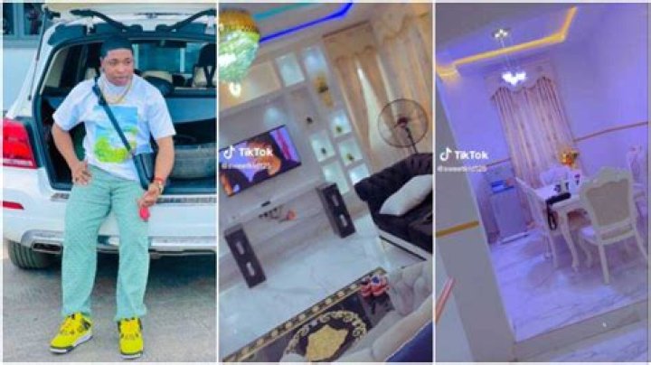 “God Please Remember Me”: Nigerian Millionaire Impresses Many With Mansion That Has Expensive Chairs & Decor