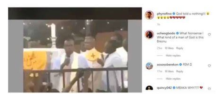 God Told You Nothing Phyno Roars At Father Mbaka Who Declared Buhari