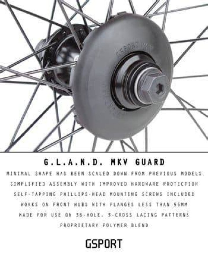 GSPORT G.L.A.N.D. MKV Hub Guard Time 2 Shine BMX