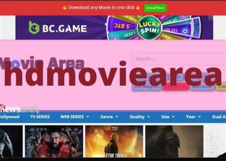 Hdmoviearea, 300MB, 480p, and 720p movies can be watched
