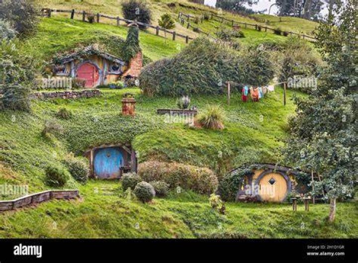 Hobbitton set, Matamata, New Zealand