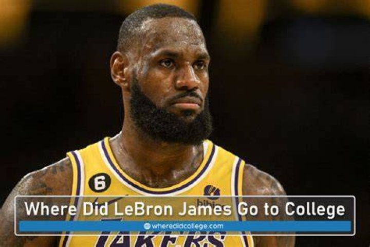 How did LeBron skip college?