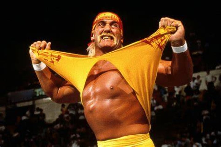 Hulk Hogan posing