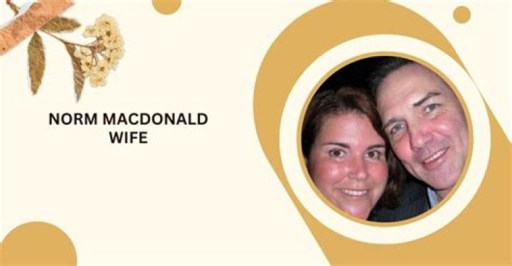 Is Norm Macdonald Son Married? Family