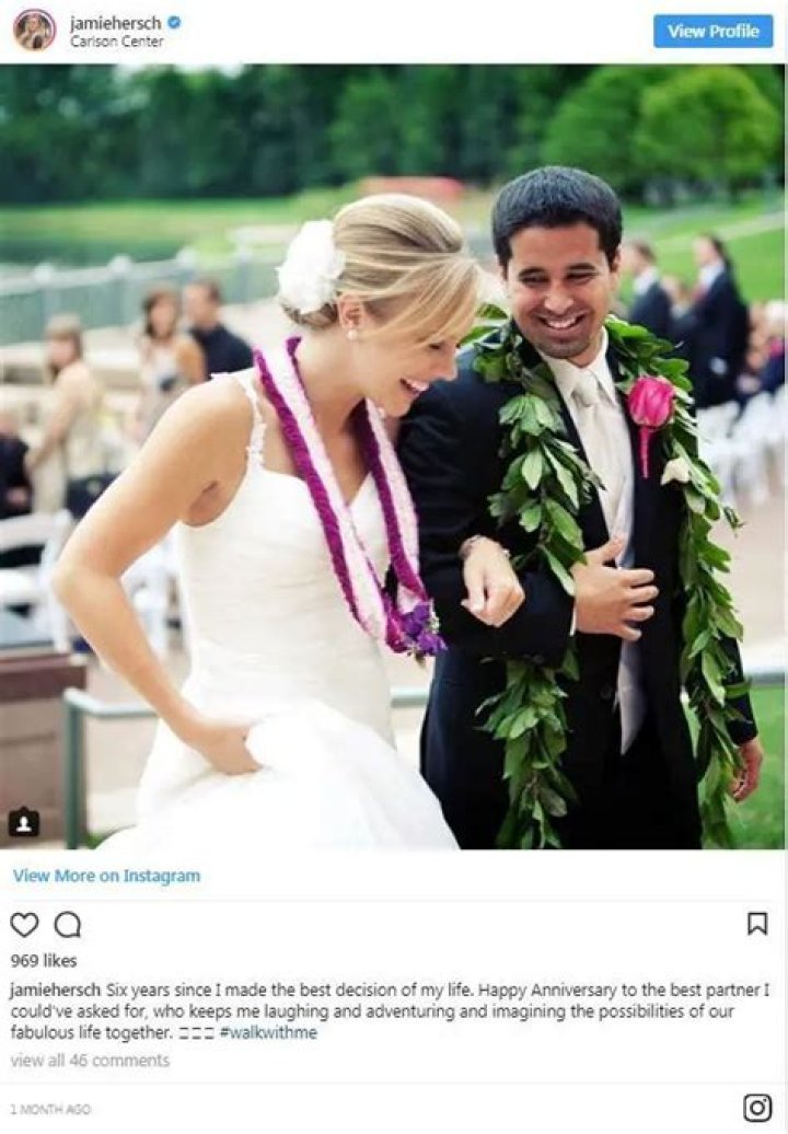 Jamie Hersch Bio Reveals! Husband's Favorite Memory - Getting Married