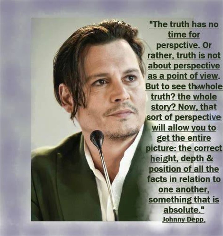 Johnny Depp Quote &ldquo;A dishonest man you can always trust to be dishonest.&rdquo;